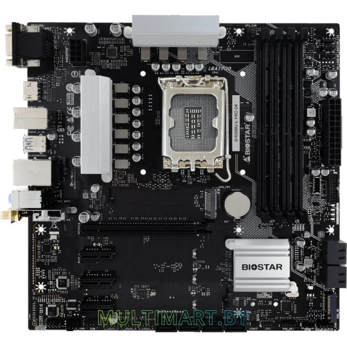 Материнская плата BIOSTAR B760MX2-E PRO D4 Ver. 6.0